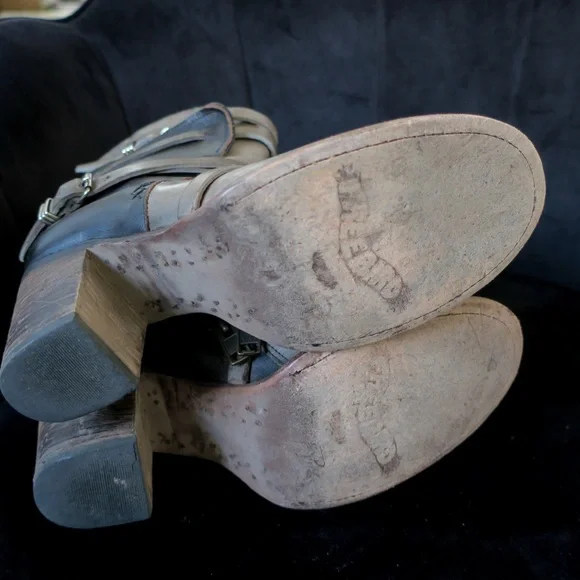 Freebird Baker Stone Boots Size 9 - Picture 7 of 8